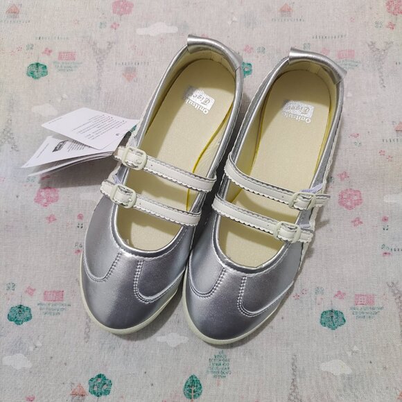 Onitsuka Tiger Mexico 66 Ballerina in Silver - Picture 6 of 6